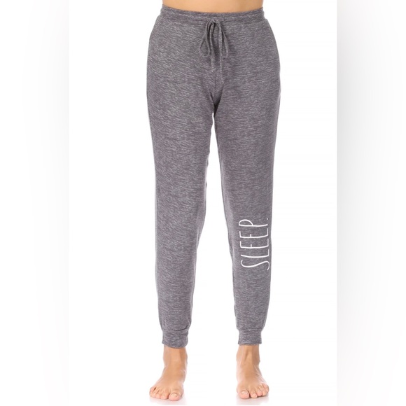 Rae Dunn Gray Sleep Joggers - Picture 2 of 3